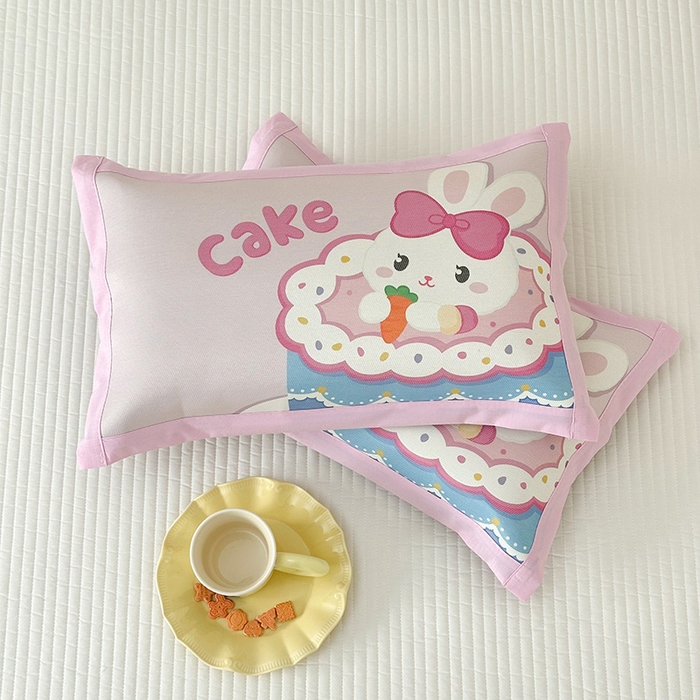 91家纺网 家纺一手货源 找家纺 （总）嗨生活 2026新款大版加密冰丝枕套儿童枕套幼儿园枕套单品枕套枕套单件