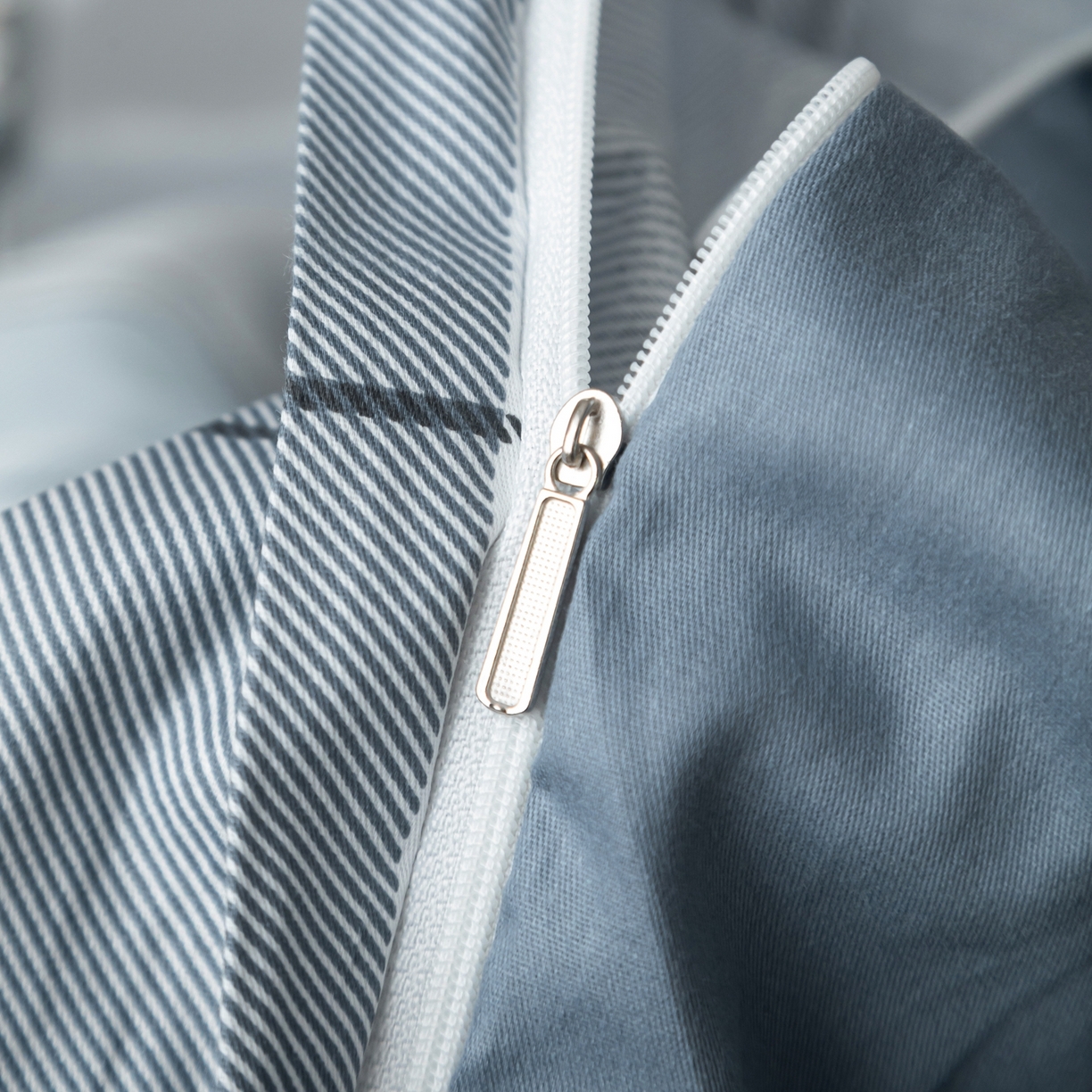 91家纺网 家纺一手货源 找家纺 梦纤绒 2026新款全棉纯棉印花四件套 方格律