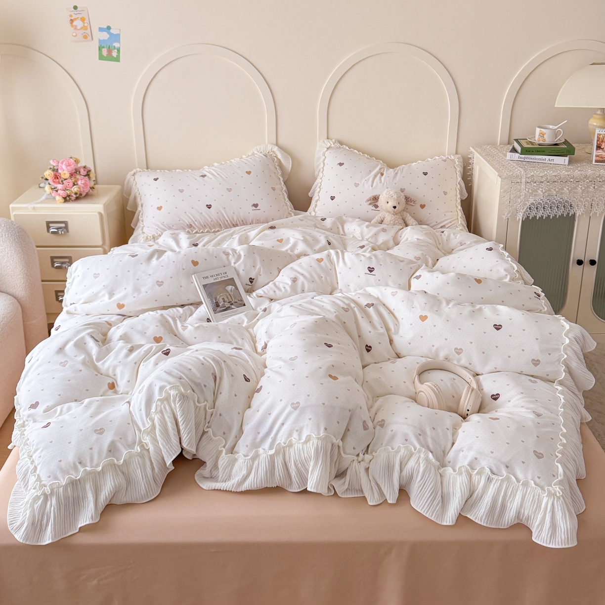 橘子家 2026新款柔肤棉床单四件套 心愿