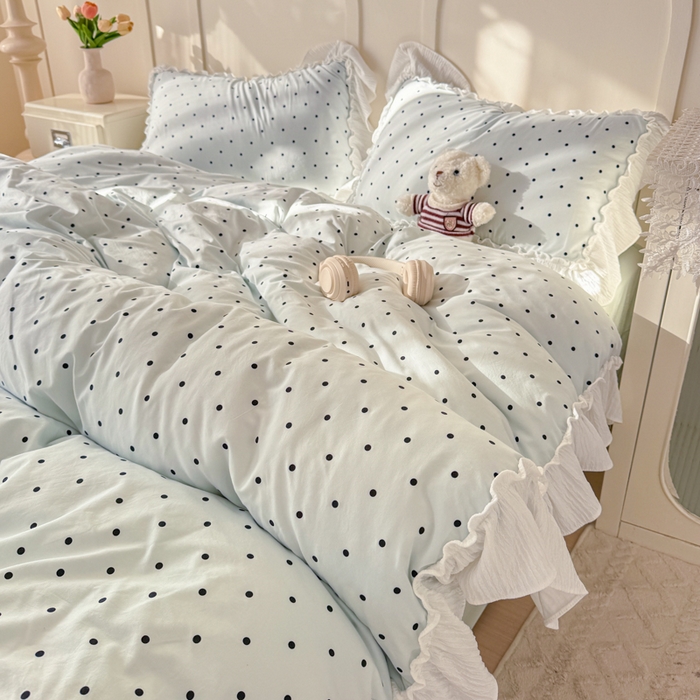 91家纺网 家纺一手货源 找家纺 橘子家 2026新款柔肤棉床单四件套 芋泥啵啵