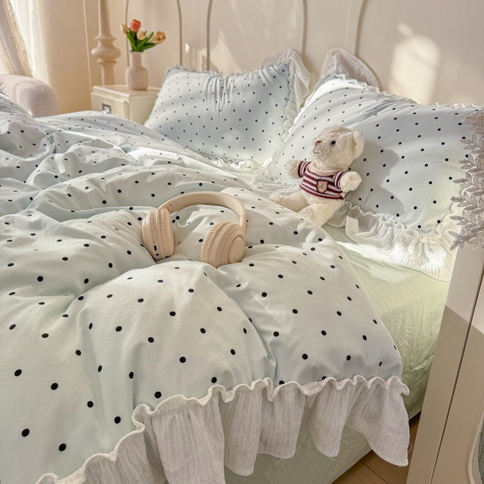 91家纺网 家纺一手货源 找家纺 橘子家 2026新款柔肤棉床单四件套 芋泥啵啵