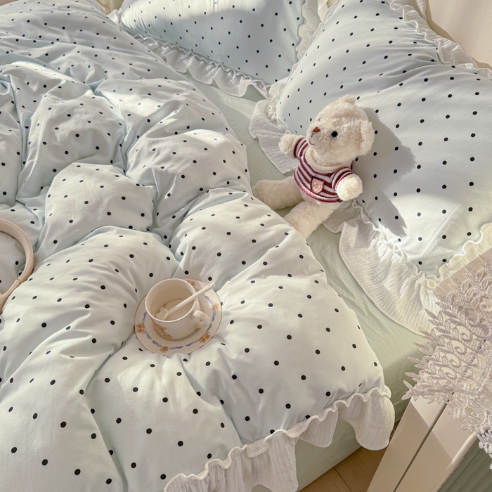 91家纺网 家纺一手货源 找家纺 橘子家 2026新款柔肤棉床单四件套 芋泥啵啵