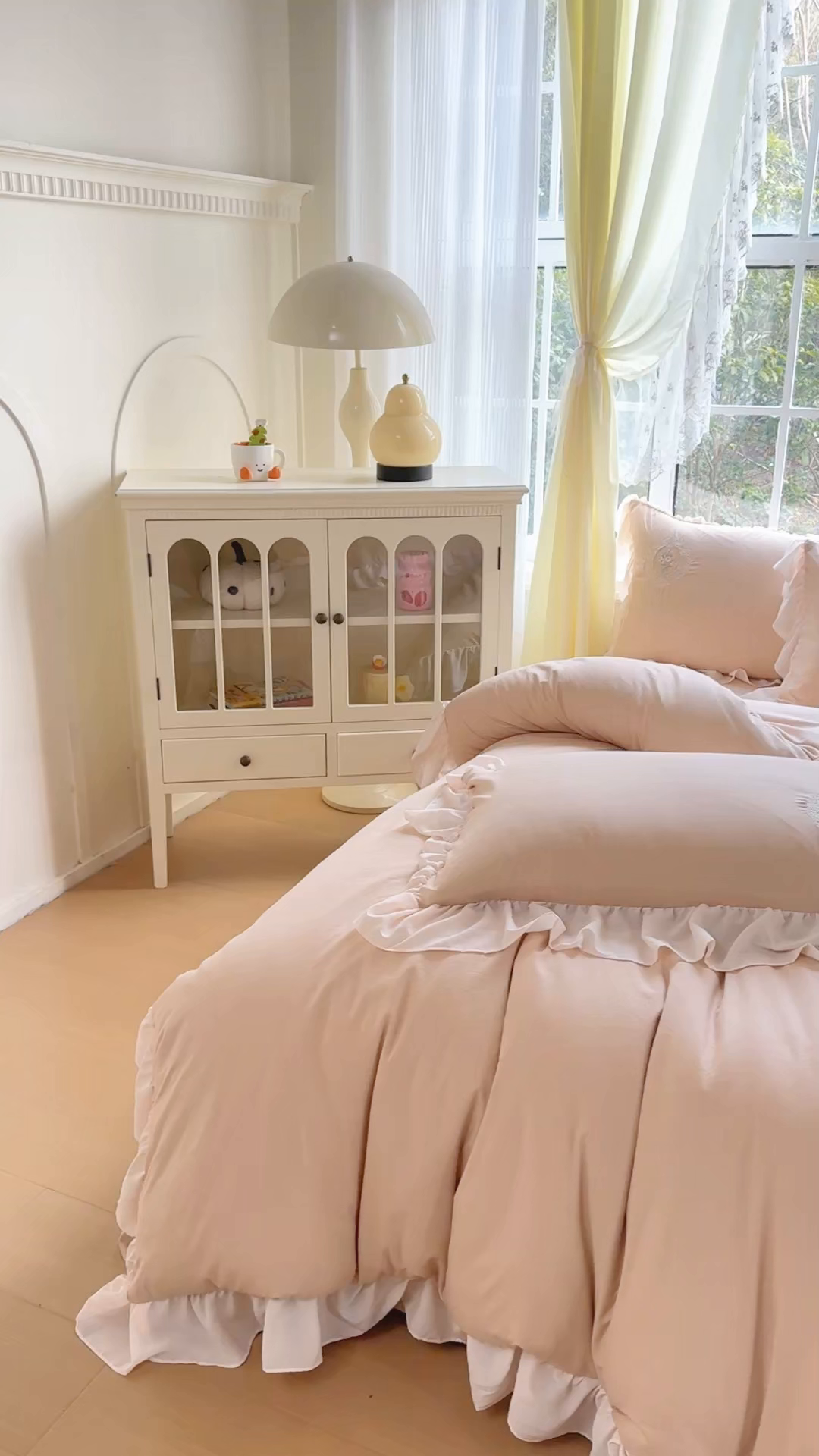 91家纺网 家纺一手货源 找家纺 橘子家 2026新款蛋白棉四件套-维纳斯 维纳斯-驼