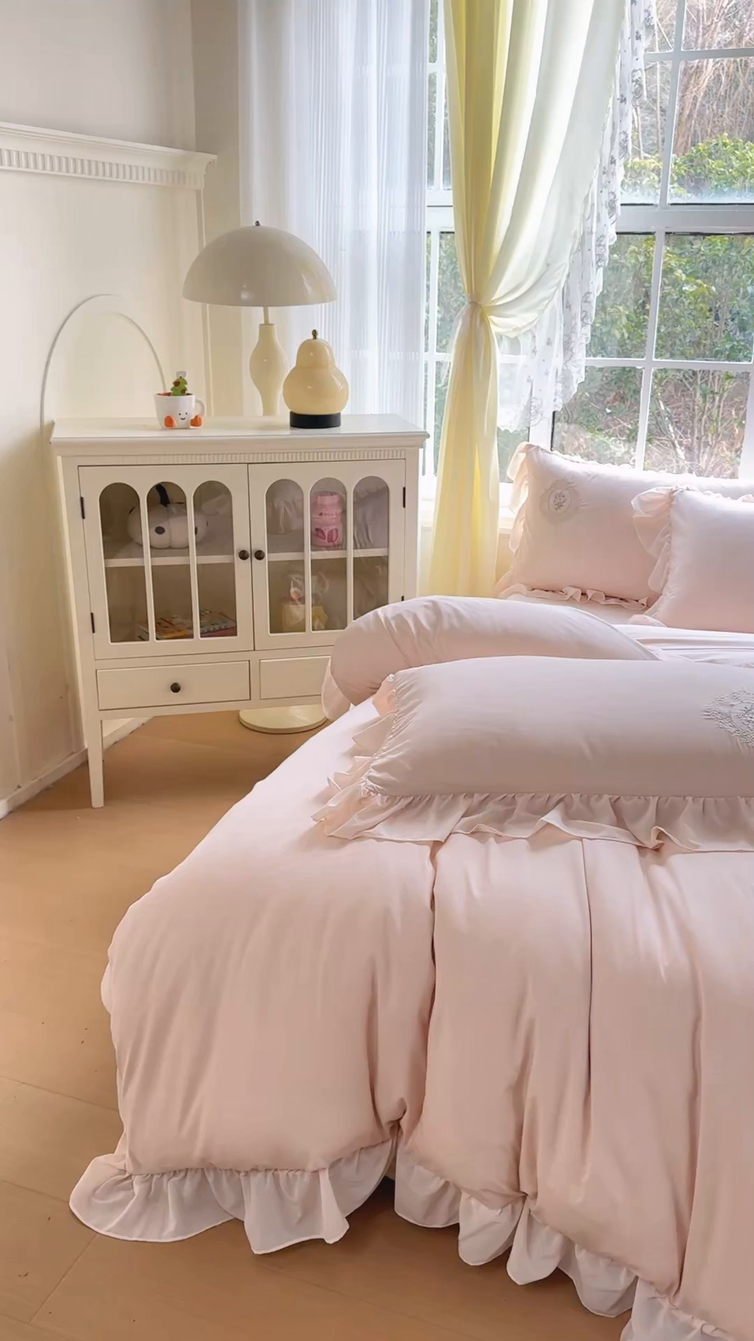 91家纺网 家纺一手货源 找家纺 橘子家 2026新款蛋白棉四件套-维纳斯 维纳斯-玉