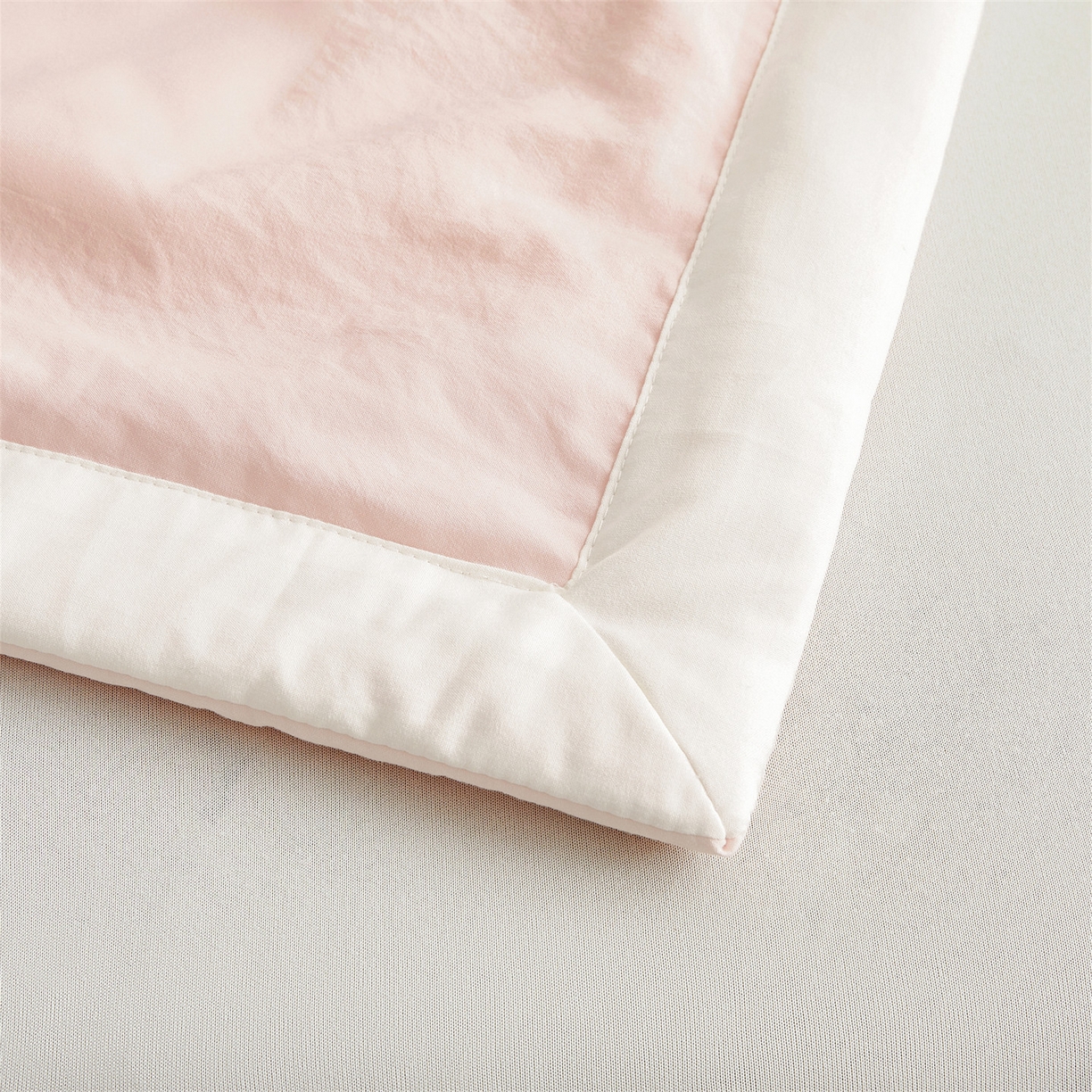 91家纺网 家纺一手货源 找家纺 招财星家纺 2026新款国标A类棉麻大豆纤维手包边夏凉被夏被空调被子被芯直播爆款【含质检报告买家秀】 洛汐-樱花粉