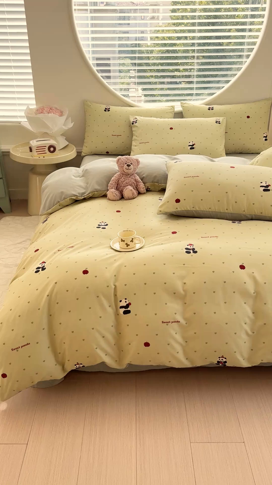 91家纺网 家纺一手货源 找家纺 （总）爱多多家居 2026新款双层纱针织棉印花单被套