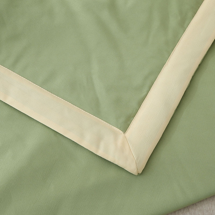 91家纺网 家纺一手货源 找家纺 （总）薇玛仕 2026直播爆款水洗棉麻大豆夏凉被纯色手工包边空调被