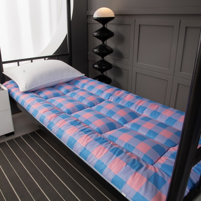 91家纺网 家纺一手货源 找家纺 友承家纺 A类木棉2026新款加厚床垫软垫褥子家用卧室租房专用学生宿舍单人垫被床褥垫榻榻米双人垫子 炫彩格