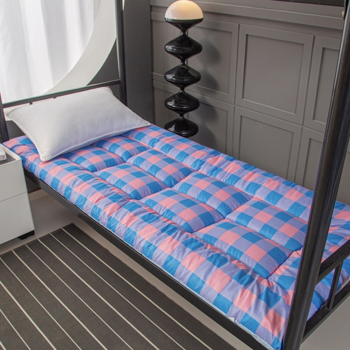 91家纺网 家纺一手货源 找家纺 友承家纺 A类木棉2026新款加厚床垫软垫褥子家用卧室租房专用学生宿舍单人垫被床褥垫榻榻米双人垫子 炫彩格