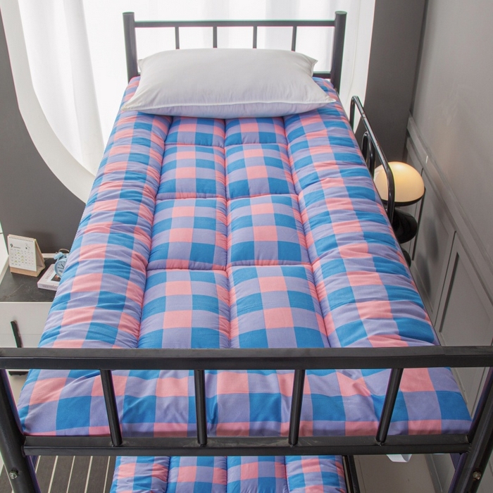 91家纺网 家纺一手货源 找家纺 友承家纺 A类木棉2026新款加厚床垫软垫褥子家用卧室租房专用学生宿舍单人垫被床褥垫榻榻米双人垫子 炫彩格