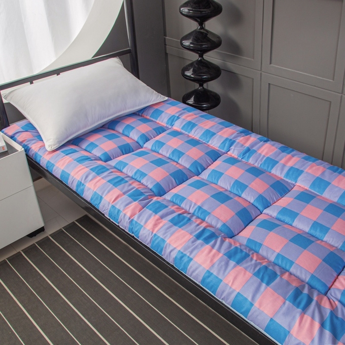 91家纺网 家纺一手货源 找家纺 友承家纺 A类木棉2026新款加厚床垫软垫褥子家用卧室租房专用学生宿舍单人垫被床褥垫榻榻米双人垫子 炫彩格