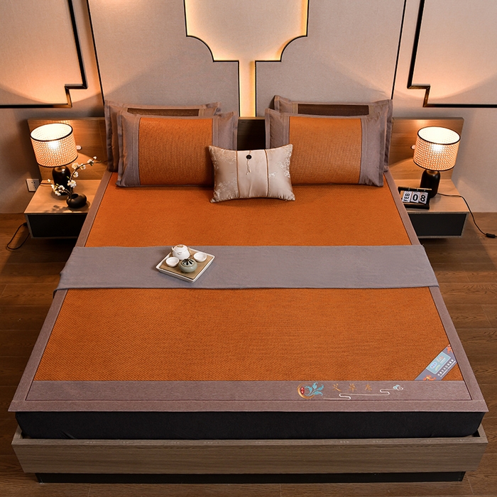 91家纺网 家纺一手货源 找家纺 （总）苏迪网销供货 2026新款凉席冰藤席冰丝席凉感空调席艾草藤席