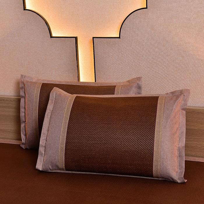 91家纺网 家纺一手货源 找家纺 苏迪网销供货 2026新款凉席冰藤席冰丝席凉感空调席艾草藤席 艾草古藤--黑咖