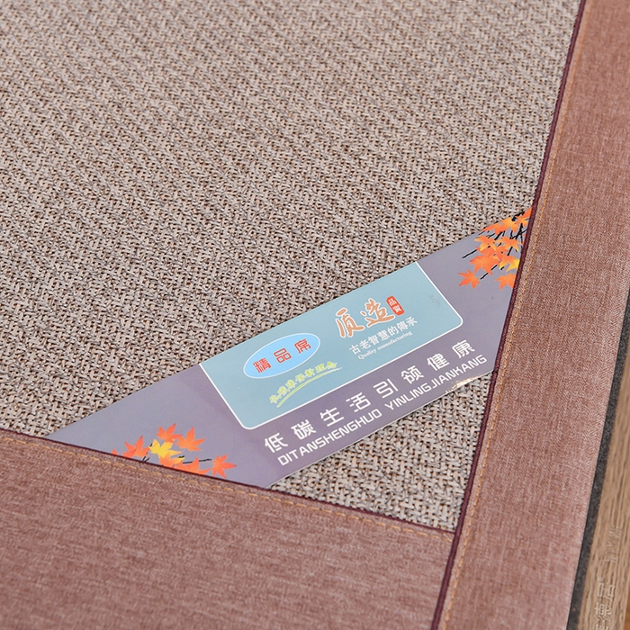 91家纺网 家纺一手货源 找家纺 苏迪网销供货 2026新款凉席冰藤席冰丝席凉感空调席艾草藤席 艾草古藤--银灰