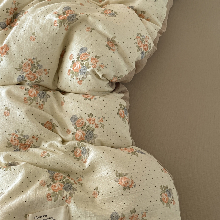 91家纺网 家纺一手货源 找家纺 禾时 2026新款棉麻印花工艺款四件套 拉迪