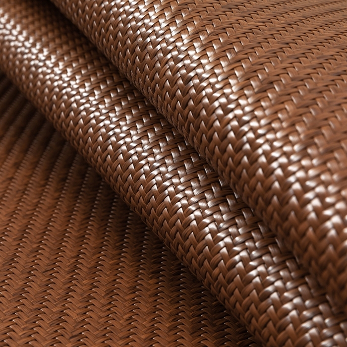 91家纺网 家纺一手货源 找家纺 苏迪网销供货 2026年新款高端PE藤席冰丝三明治凉席霸王藤席 高端PE藤-棕