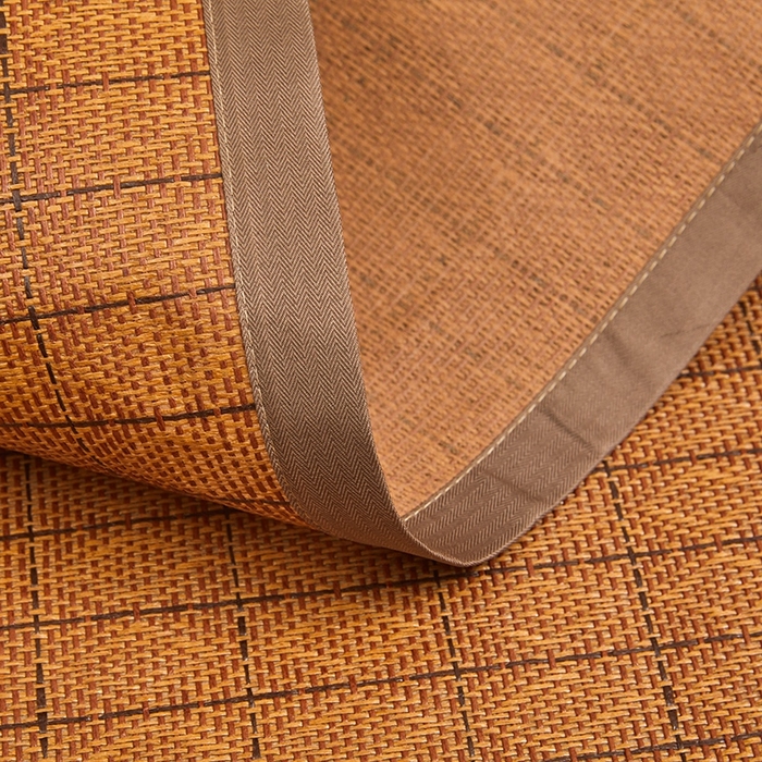 91家纺网 家纺一手货源 找家纺 （总）苏迪网销供货 2026新款凉席冰藤席冰丝席凉感空调席艾草藤席-单面藤席