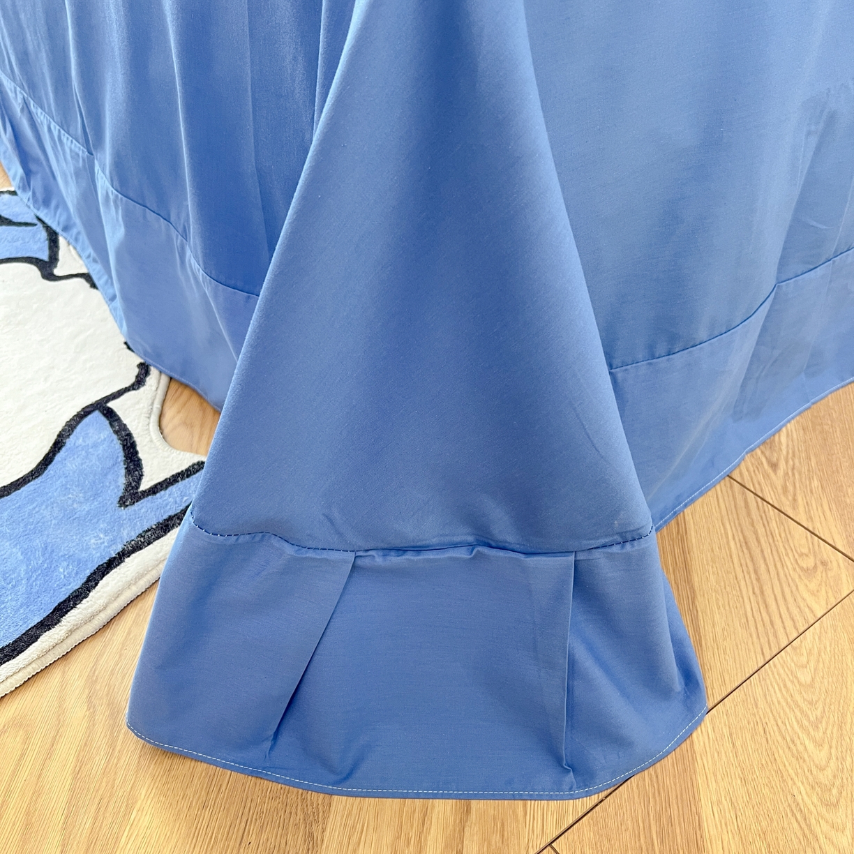 91家纺网 家纺一手货源 找家纺 孩子王 2025新款亲肤活性大版纯棉专版太空人卡通学生儿童宿舍四件套系列 银河漫游