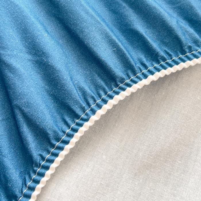 91家纺网 家纺一手货源 找家纺 孩子王家纺 2026新款卡通全棉纯棉专版太空人印花单床笠床笠单件单品床笠 宇航火箭