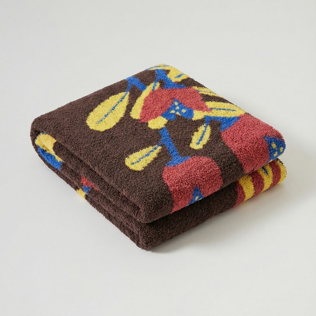 91家纺网 家纺一手货源 找家纺 （总）暖绵绵家纺 2026新款艺术风沙发盖毯卧室装饰毯-图利普（券后/折后零售价不得低于173元）