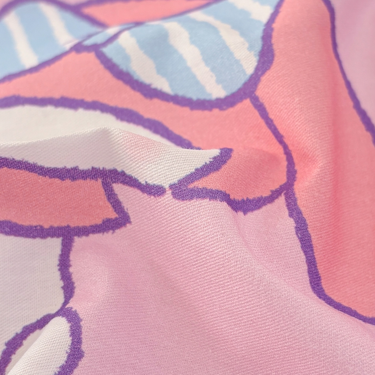 91家纺网 家纺一手货源 找家纺 孩子王家纺 2026新款卡通A类全棉纯棉正版授权小版三丽鸥系列四件套（含防伪码）甜心大派对