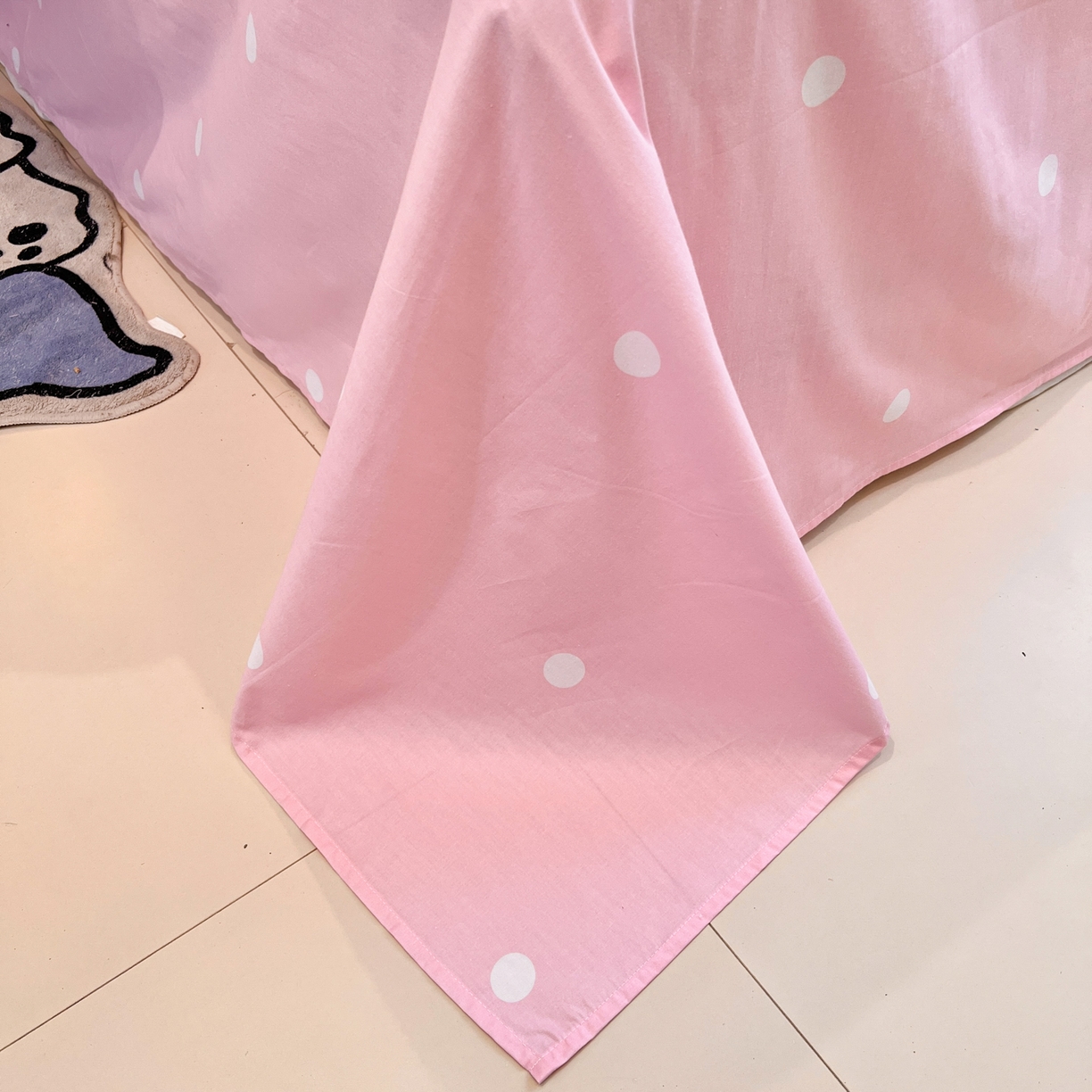 91家纺网 家纺一手货源 找家纺 孩子王家纺 2026新款卡通A类全棉纯棉正版授权小版三丽鸥系列四件套（含防伪码） 甜甜kt