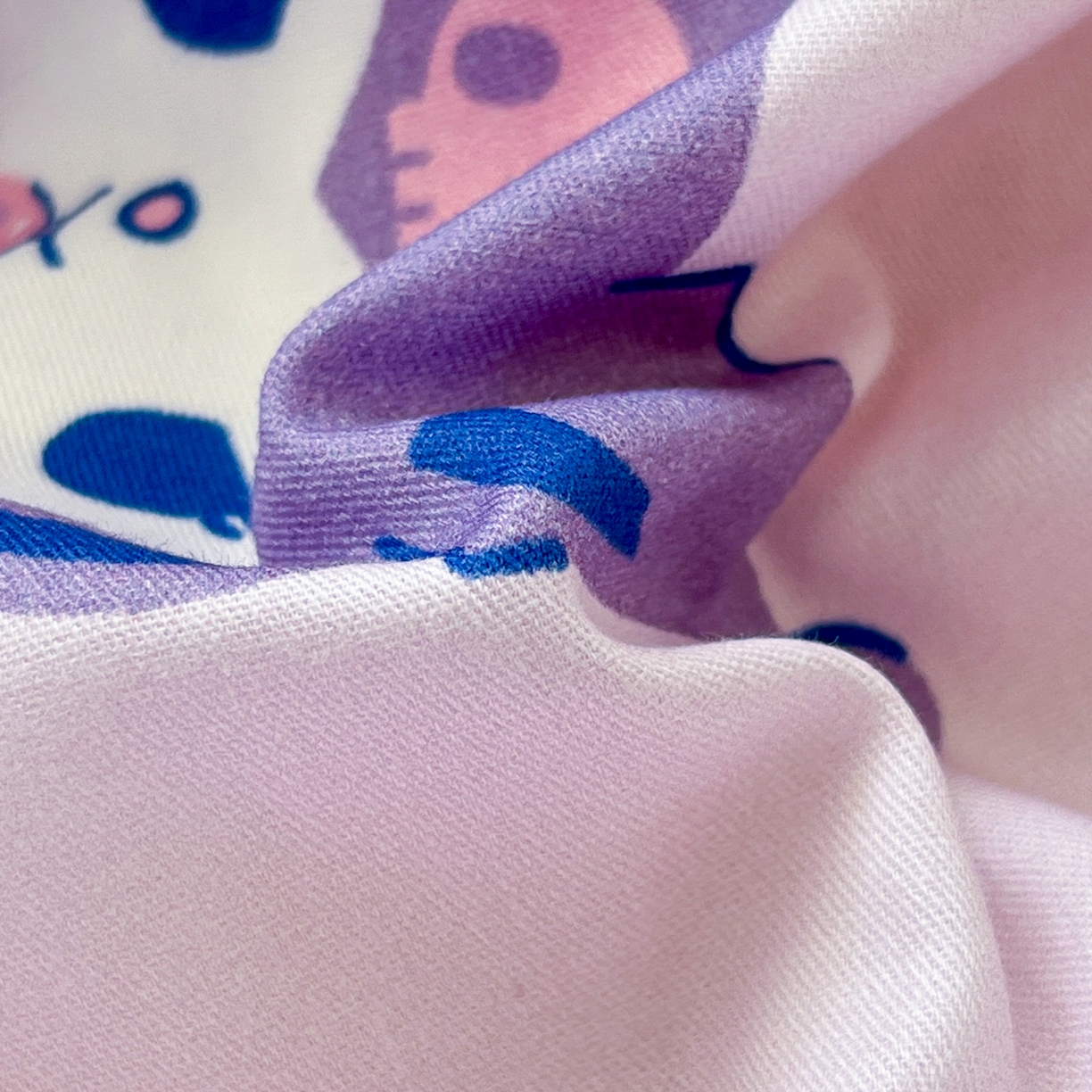 91家纺网 家纺一手货源 找家纺 孩子王家纺 2026新款卡通A类全棉纯棉正版授权小版三丽鸥系列四件套（含防伪码） 梦幻库洛米