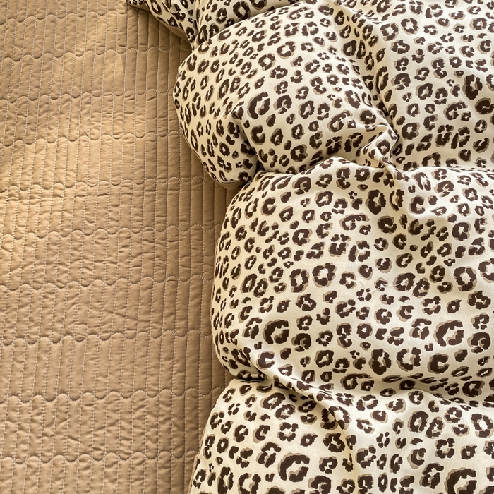 91家纺网 家纺一手货源 找家纺 （总）仟网汇 2026新款针织棉双层纱床盖四件套夏被四件套