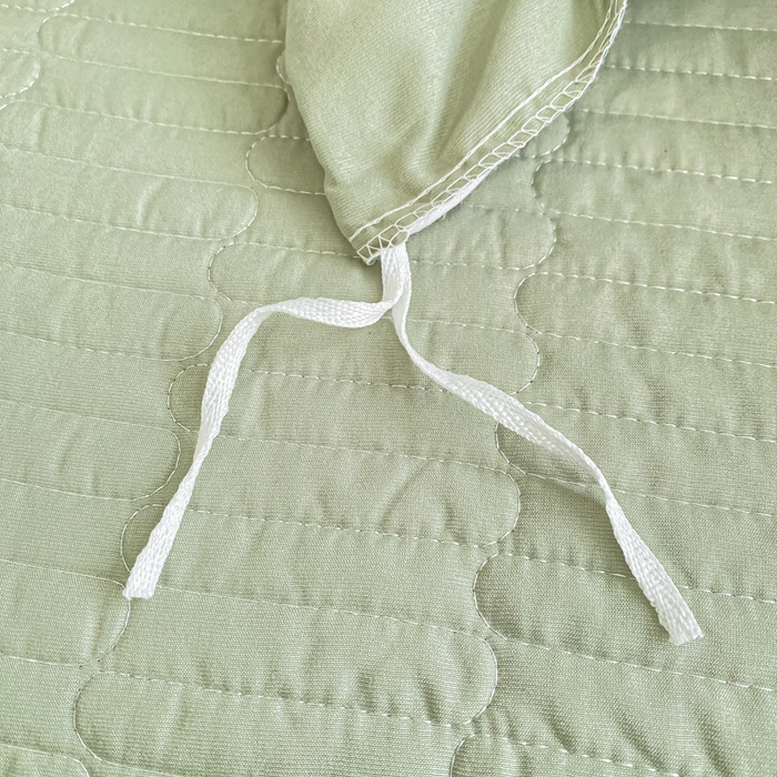 91家纺网 家纺一手货源 找家纺 仟网汇 2026新款针织棉双层纱床盖四件套夏被四件套 花与兔