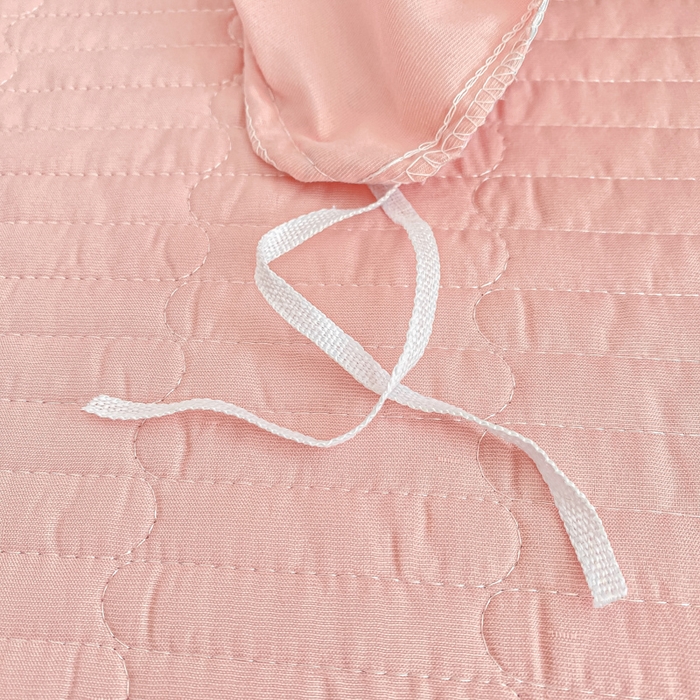 91家纺网 家纺一手货源 找家纺 仟网汇 2026新款针织棉双层纱床盖四件套夏被四件套 秘境