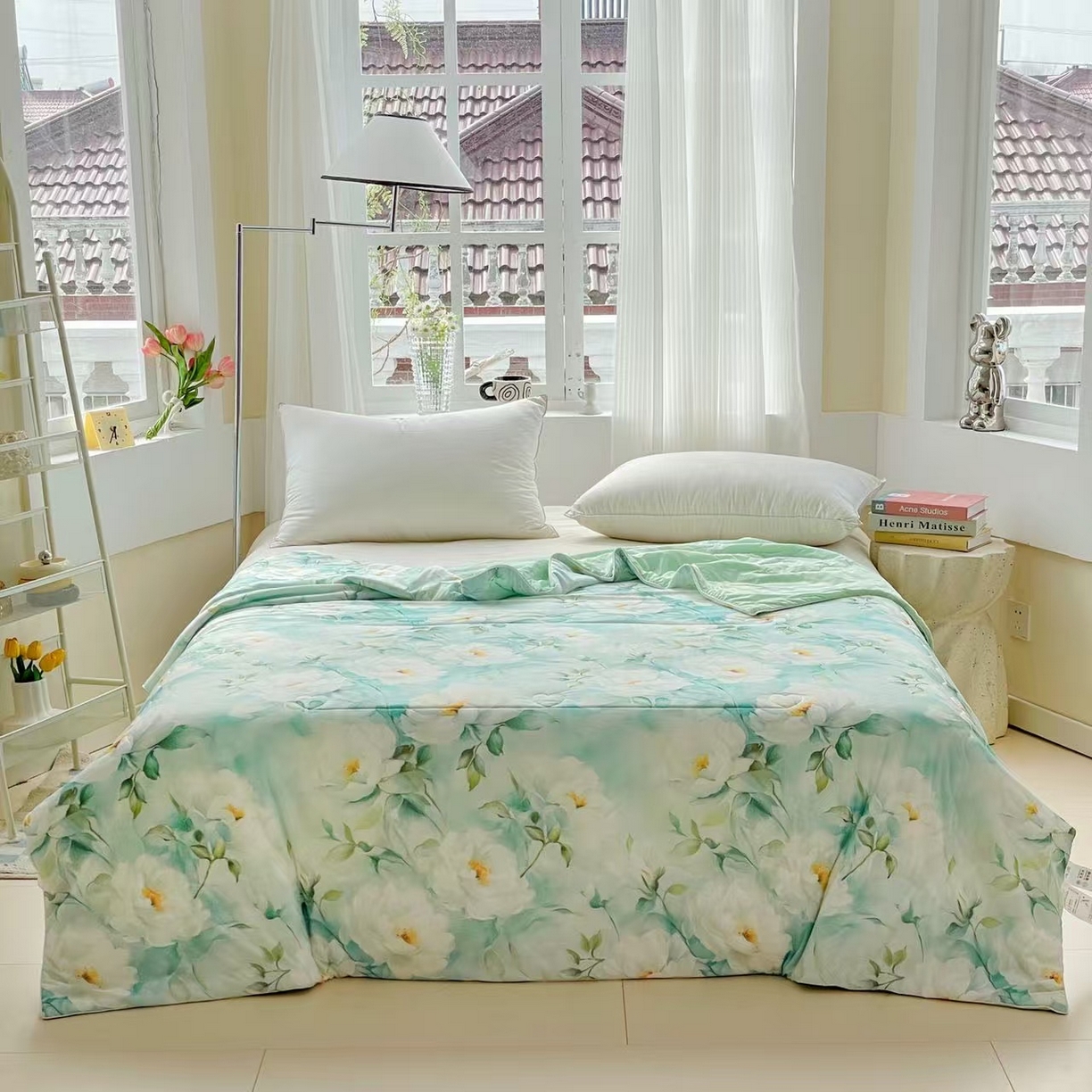 91家纺网 家纺一手货源 找家纺 （总）粉黛 2026新款凉感丝三合一夏被200*230cm