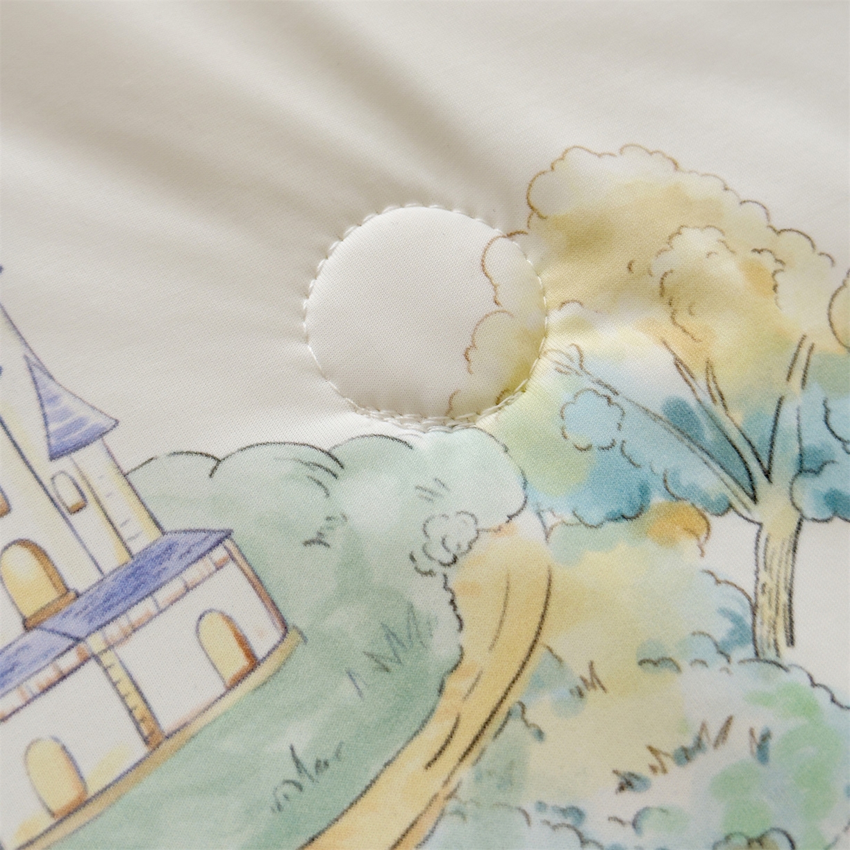 91家纺网 家纺一手货源 找家纺 朵希曼 2026春夏新款卡通锦氨凉感夏被夏凉被空调被 松鼠城堡