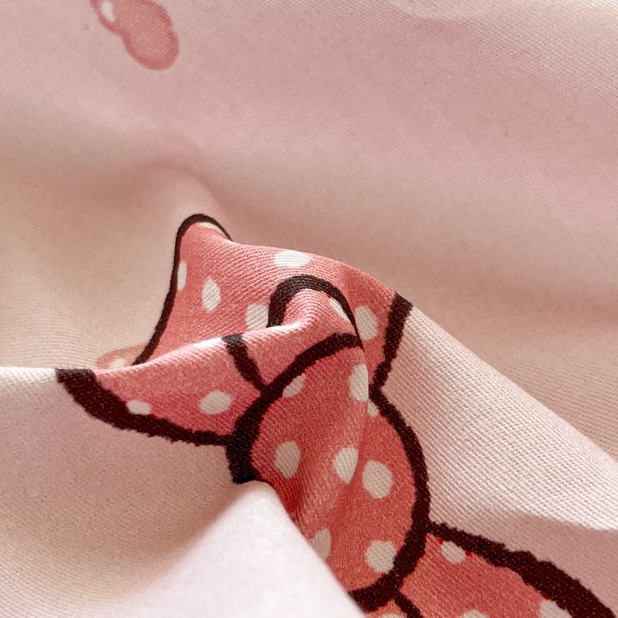 91家纺网 家纺一手货源 找家纺 孩子王家纺 2026新款卡通全棉纯棉正版授权小版三丽鸥系列单床笠床笠单件单品床笠（含防伪码） 甜糯凯蒂