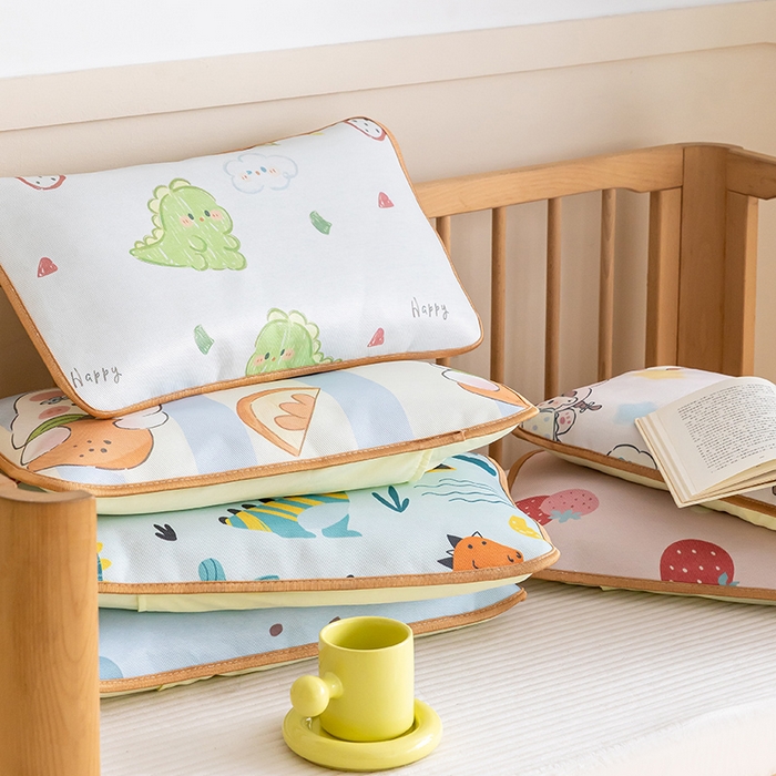 嗨生活 2026新款跑量款 600D冰丝枕套 儿童枕套 幼儿园枕套 组合图【仅供参考 不可下单】