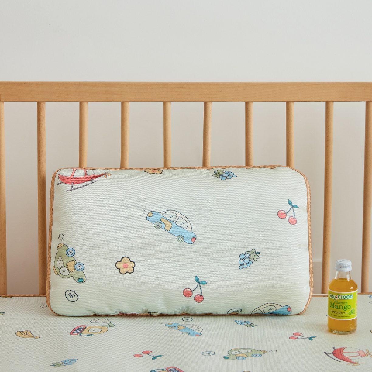 嗨生活 2026新款跑量款 600D冰丝枕套 儿童枕套 幼儿园枕套 汽车派对