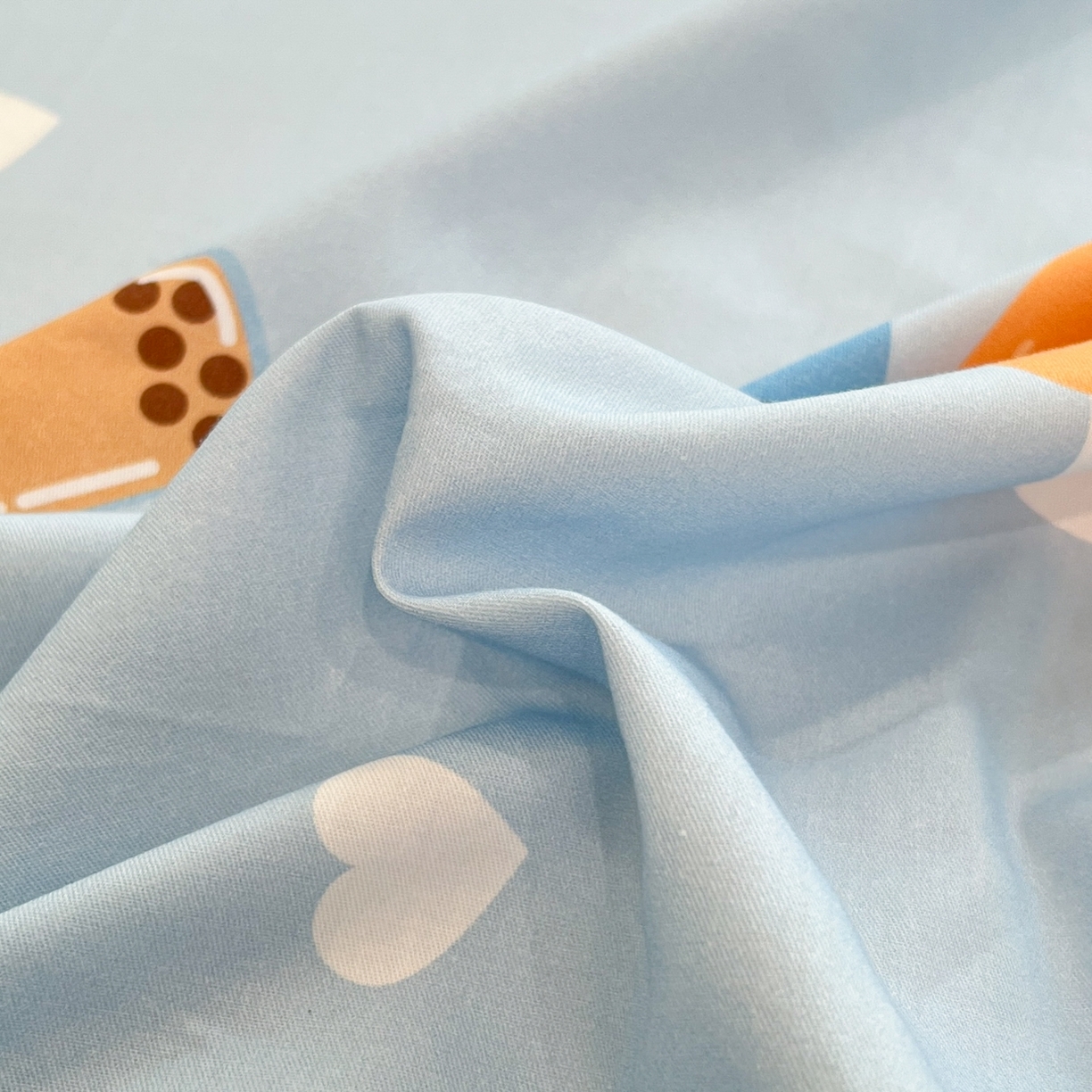 91家纺网 家纺一手货源 找家纺 孩子王家纺 2026新款卡通全棉纯棉正版授权小版三丽鸥系列单床笠床笠单件单品床笠（含防伪码） 汉堡大耳狗