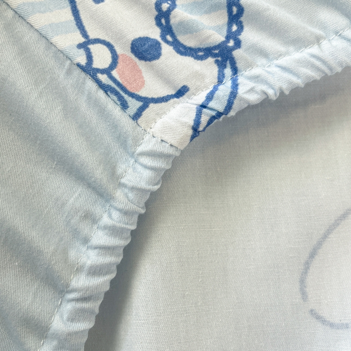 91家纺网 家纺一手货源 找家纺 孩子王家纺 2026新款卡通全棉纯棉正版授权小版三丽鸥系列单床笠床笠单件单品床笠（含防伪码） 晚安大耳狗