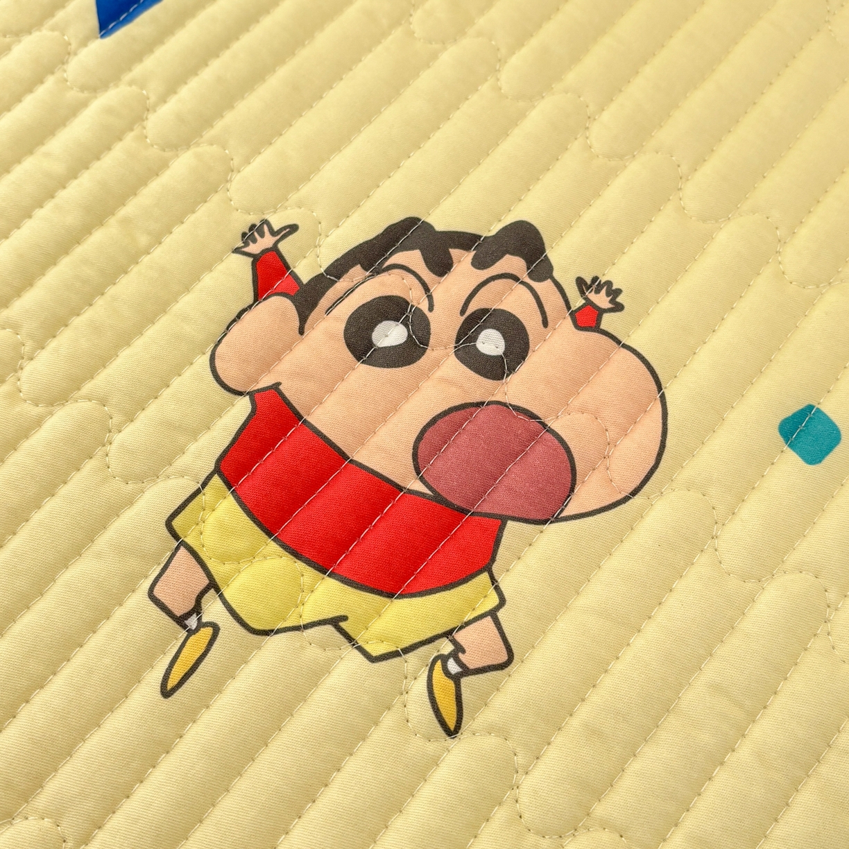 91家纺网 家纺一手货源 找家纺 孩子王家纺 2026新款Sanrio三丽鸥正版授权全棉纯棉夹棉多功能床垫-床盖（含防伪码） 春日部家族