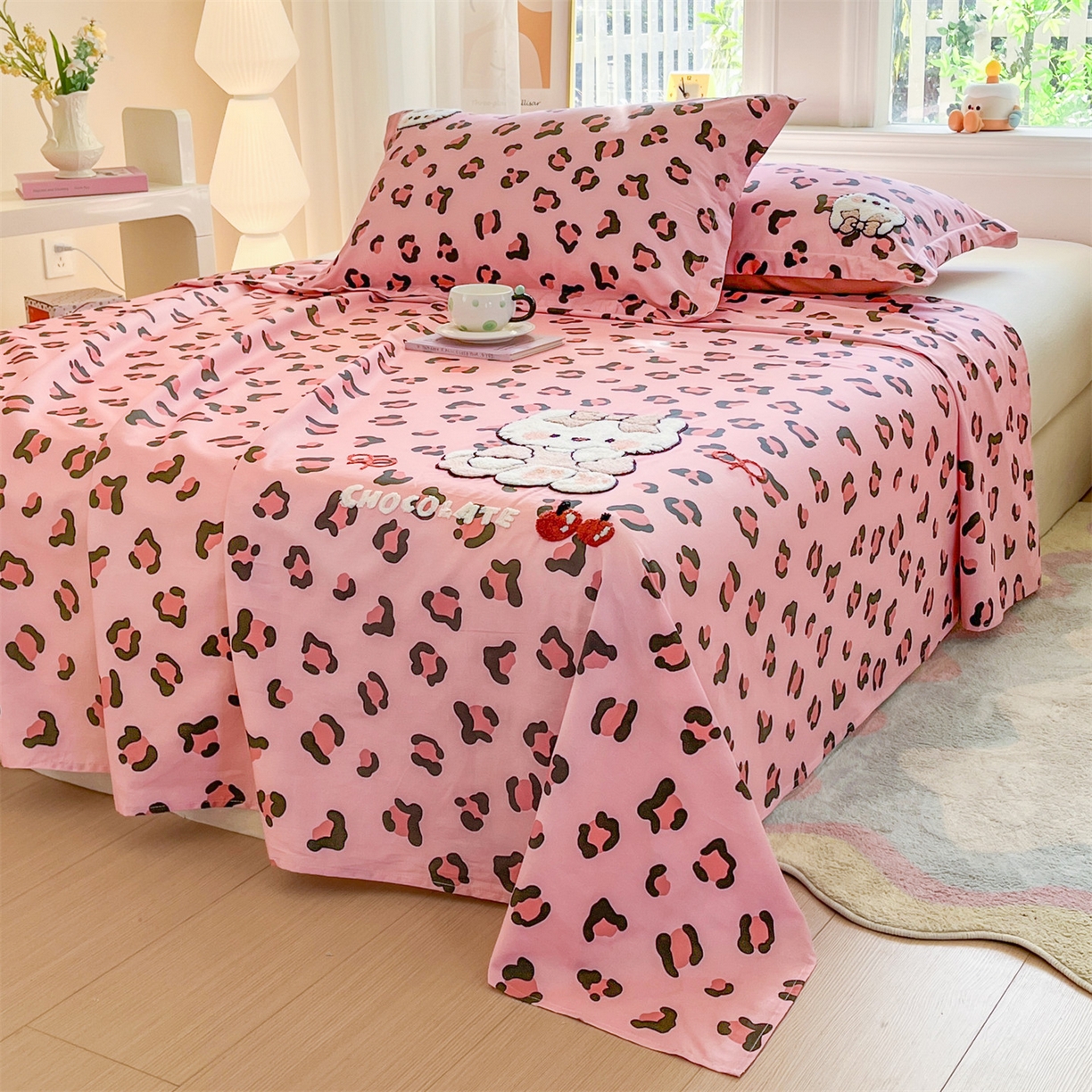 91家纺网 家纺一手货源 找家纺 （总）笙意家纺 2026新款50S全棉纯棉毛巾绣单品床单床单单件