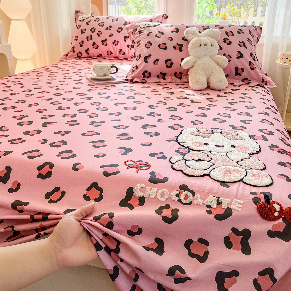 91家纺网 家纺一手货源 找家纺 （总）笙意家纺 2026新款50S全棉纯棉毛巾绣单品床单床单单件