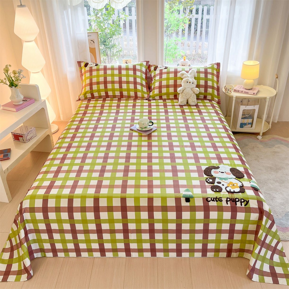 91家纺网 家纺一手货源 找家纺 （总）笙意家纺 2026新款50S全棉纯棉毛巾绣单品床单床单单件