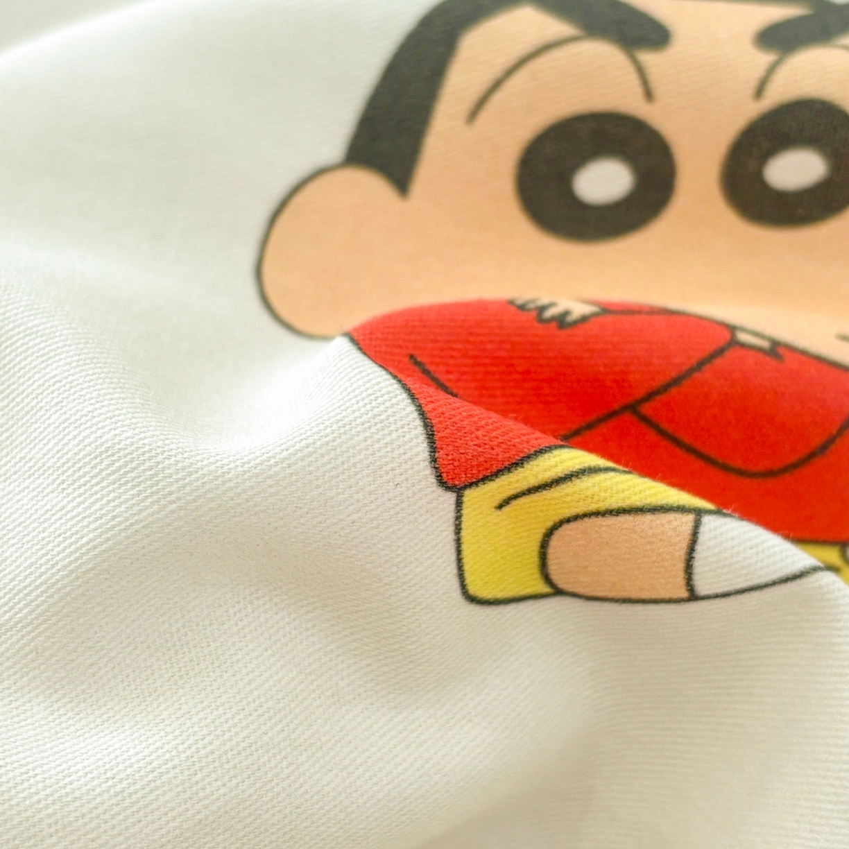 91家纺网 家纺一手货源 找家纺 孩子王家纺 2026新款卡通全棉纯棉正版授权小版蜡笔小新系列四件套-含防伪码 无厘头小新