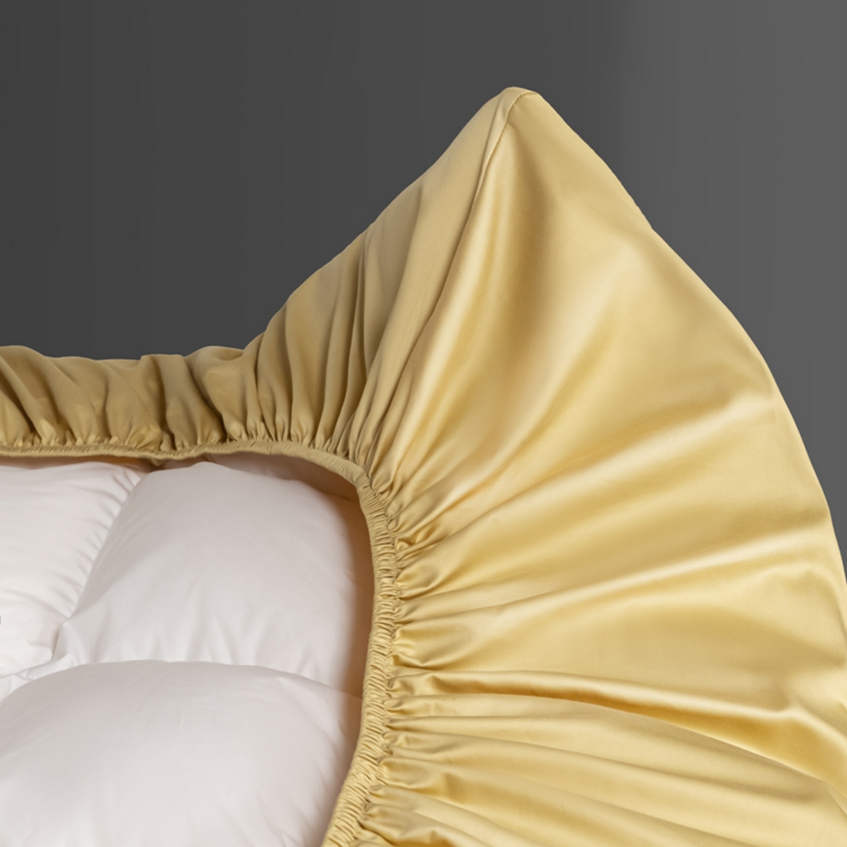 91家纺网 家纺一手货源 找家纺 秀色家纺 2026新款高端Pro+全棉纯棉床笠三件套纯棉床垫保护套简约纯色床套防尘罩单件 梦易-奶茶米