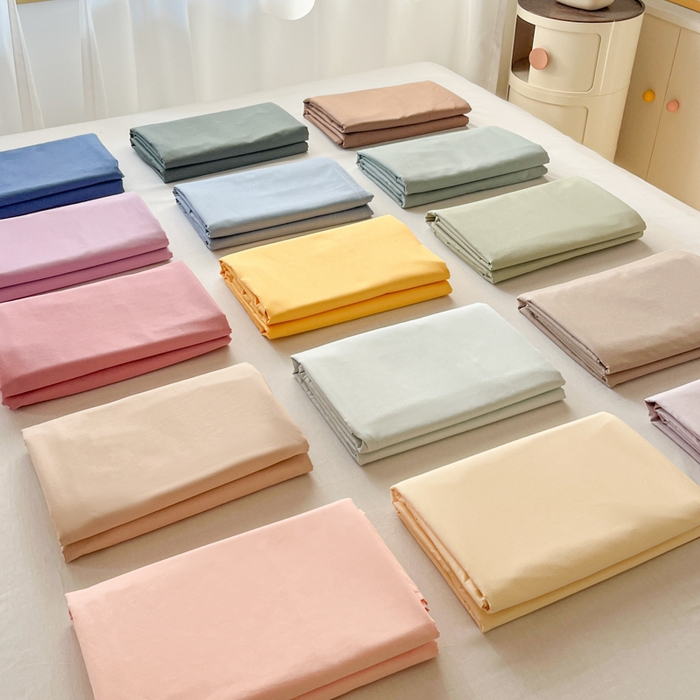 91家纺网 家纺一手货源 找家纺 （总）泽西家纺+V17798841158发大图 2026新款A类全棉纯棉13376单品床单床单单件