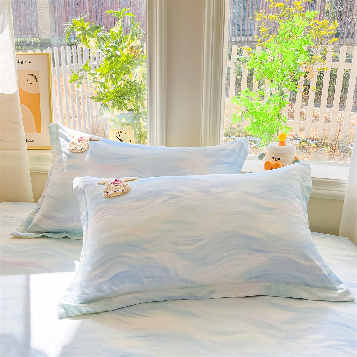 91家纺网 家纺一手货源 找家纺 （总）笙意家纺 2026新款50S全棉纯棉毛巾绣单品床笠床笠单件