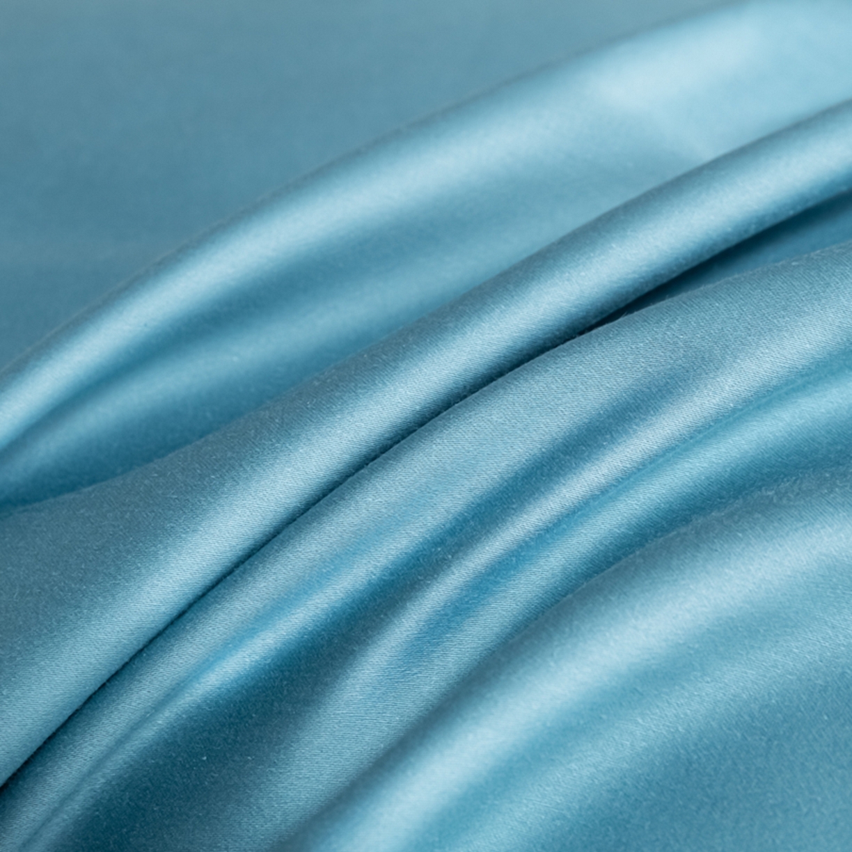 91家纺网 家纺一手货源 找家纺 秀色家纺 2026新款高端Pro+全棉纯棉床笠三件套纯棉床垫保护套简约纯色床套防尘罩单件 梦易-雾霾蓝