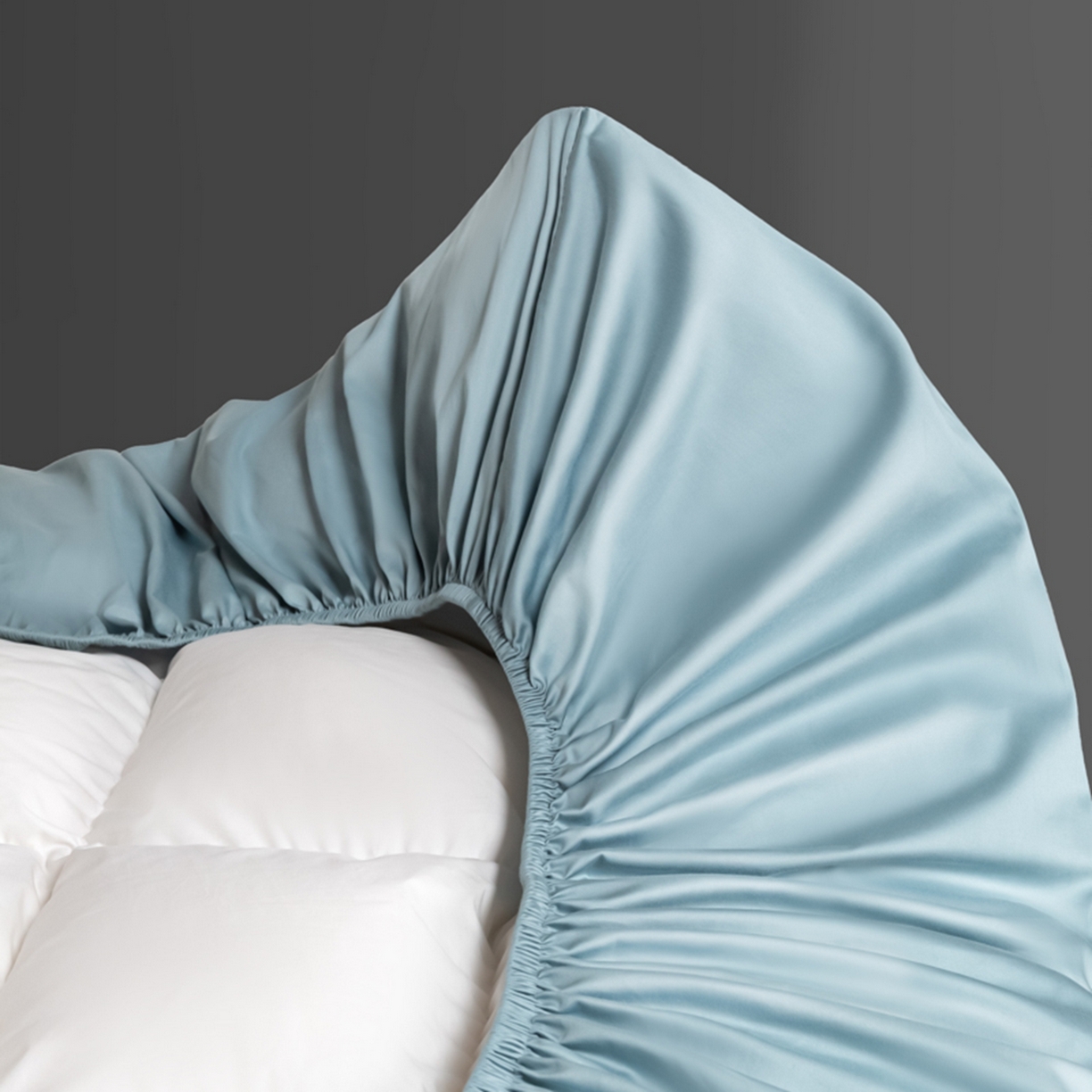 91家纺网 家纺一手货源 找家纺 秀色家纺 2026新款高端Pro+全棉纯棉床笠三件套纯棉床垫保护套简约纯色床套防尘罩单件 梦易-郁兰