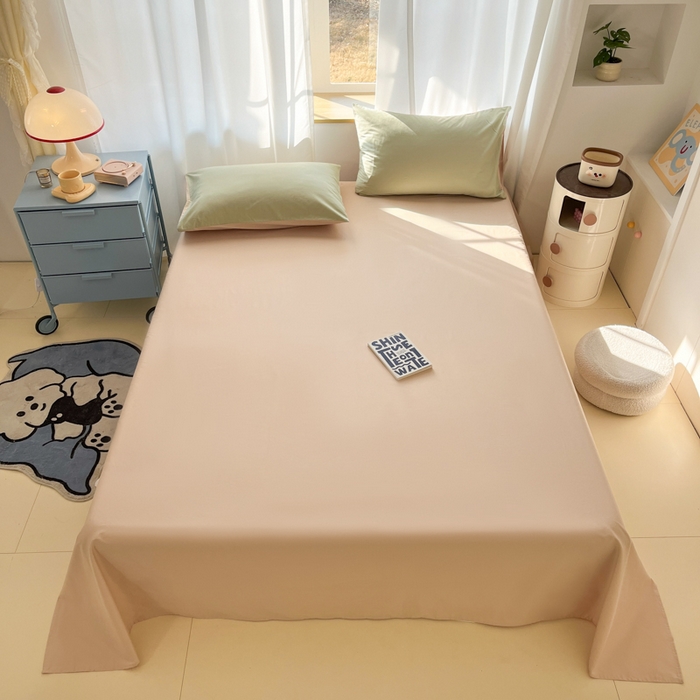 91家纺网 家纺一手货源 找家纺 （总）泽西家纺+V17798841158发大图 2026新款A类全棉纯棉13376单品床单床单单件