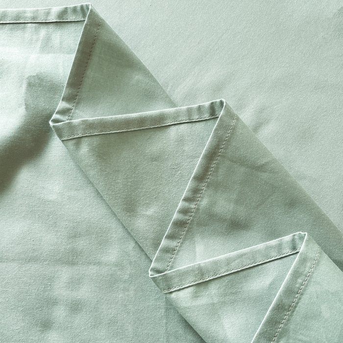 91家纺网 家纺一手货源 找家纺 泽西家纺+V17798841158发大图 2026新款A类全棉纯棉13376单品床单床单单件 豆绿