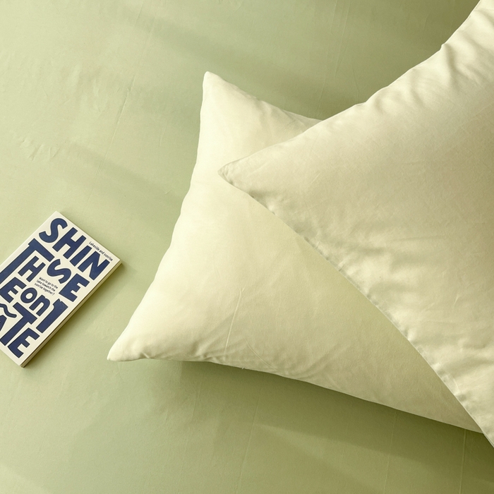 91家纺网 家纺一手货源 找家纺 泽西家纺+V17798841158发大图 2026新款A类全棉纯棉13376单品床单床单单件 橄榄绿